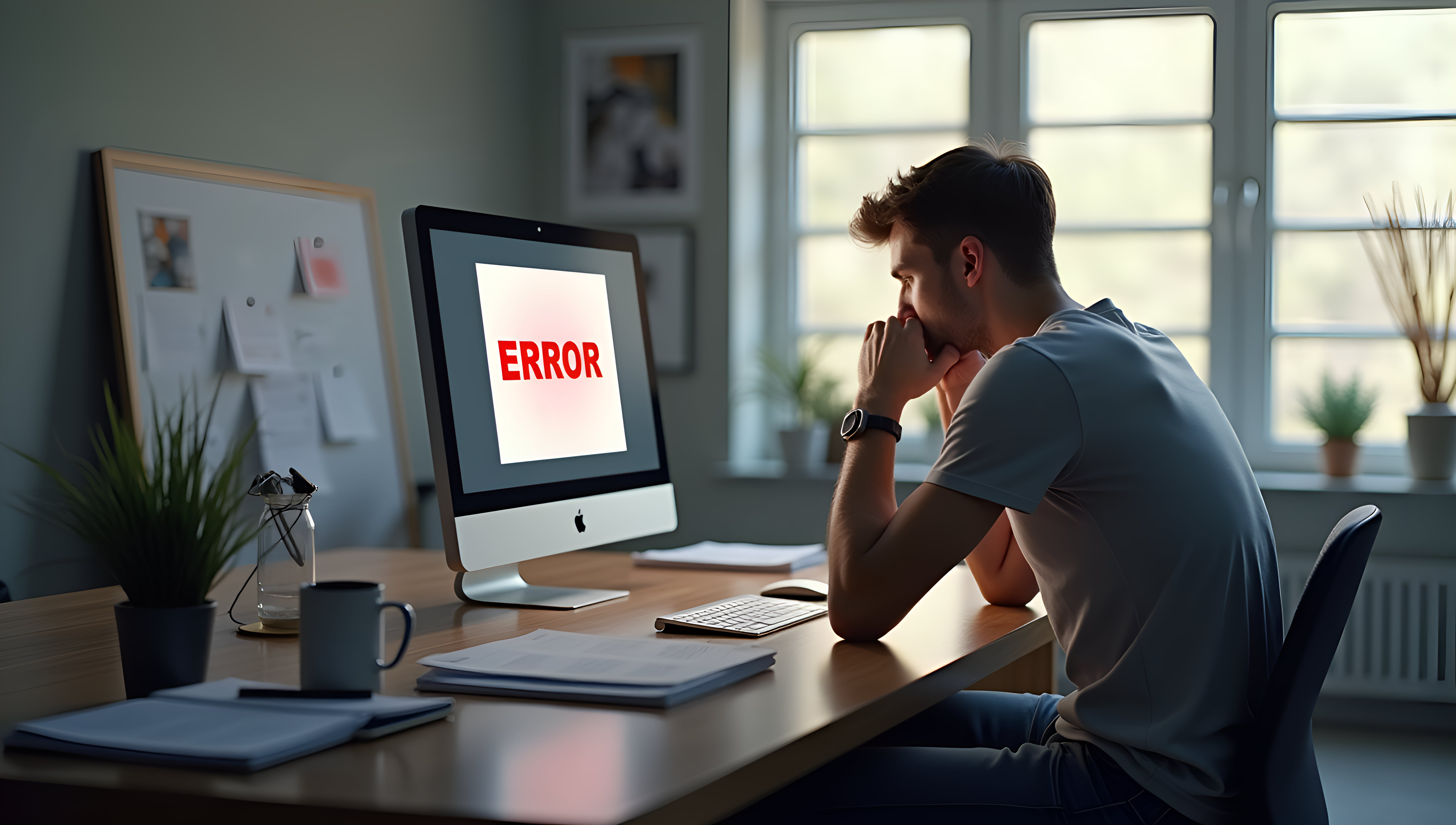 young-professional-battling-computer-glitch